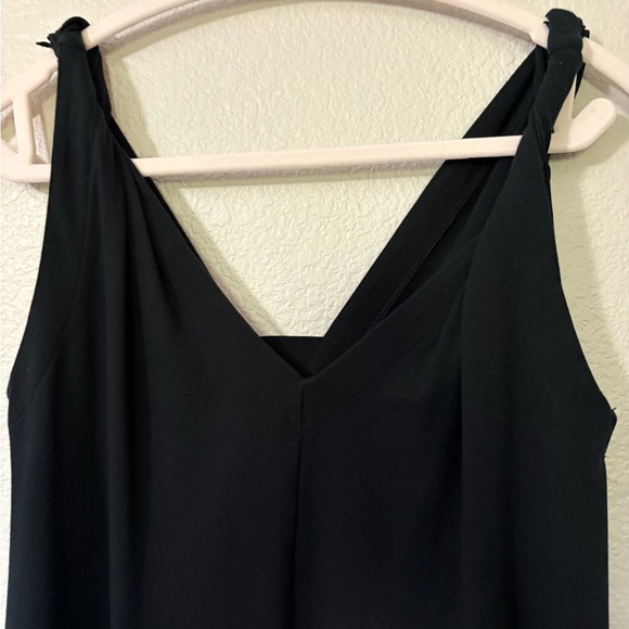 Brunello Cucinelli Black Cotton Midi/Maxi with Monili Inset and Braided straps. - Picture 6 of 16